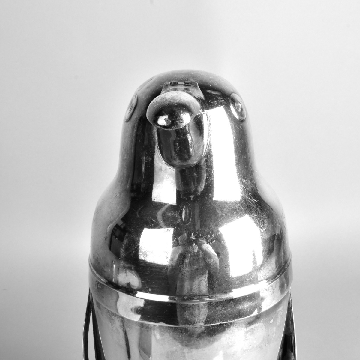 Emil A. Schuelke Penguin Cocktail Shaker