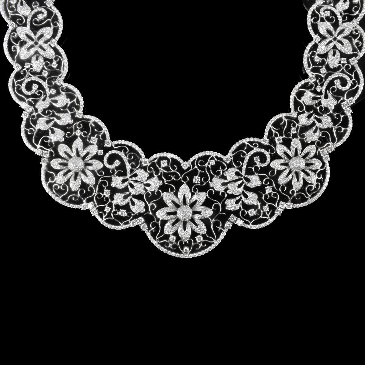 Diamond and 18K Necklace