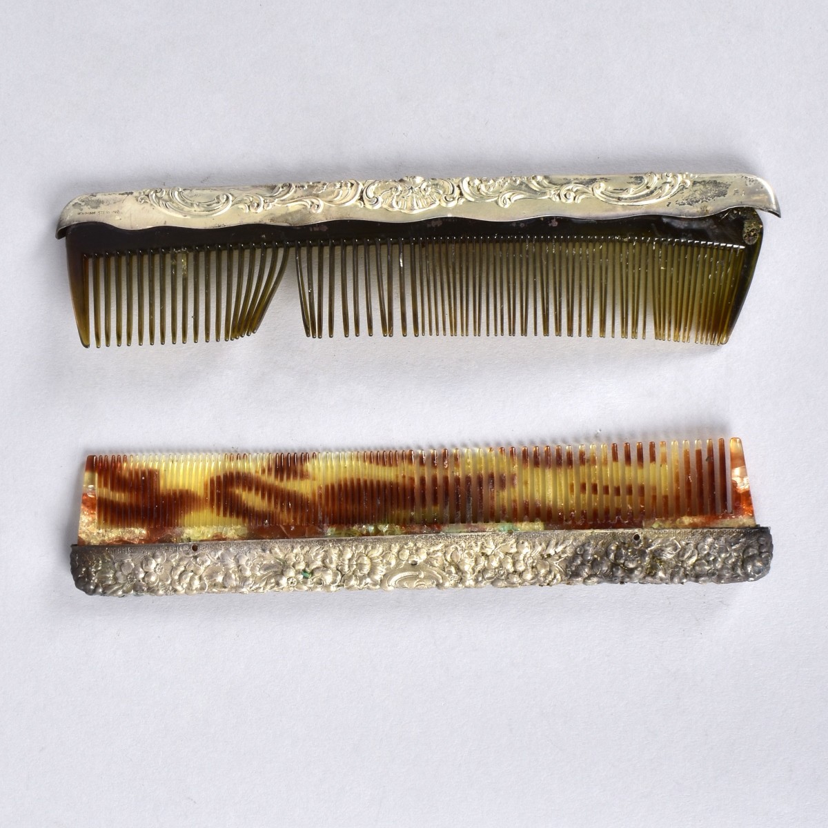 Seven Sterling Vanity Items