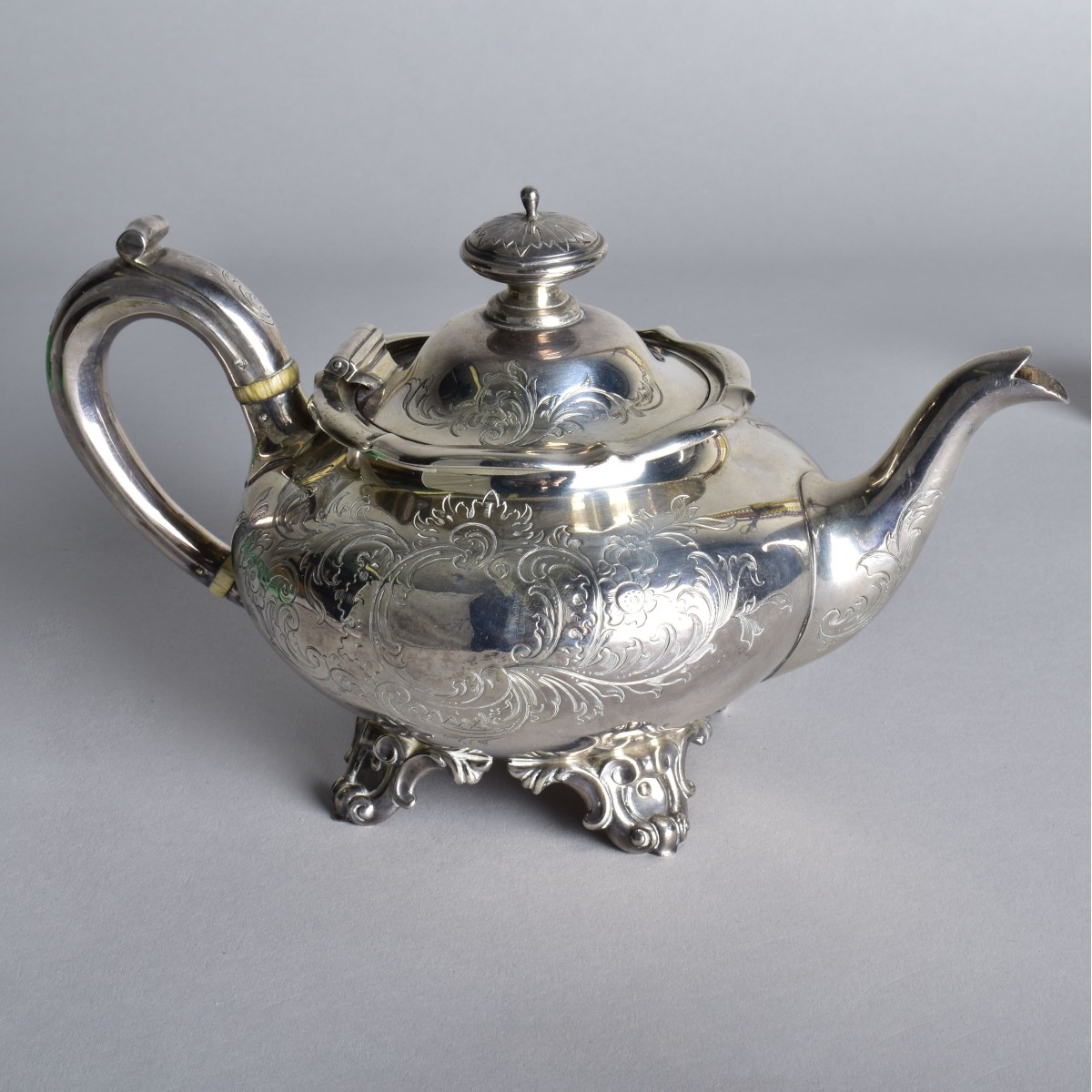 English Sterling Silver Tea Pot