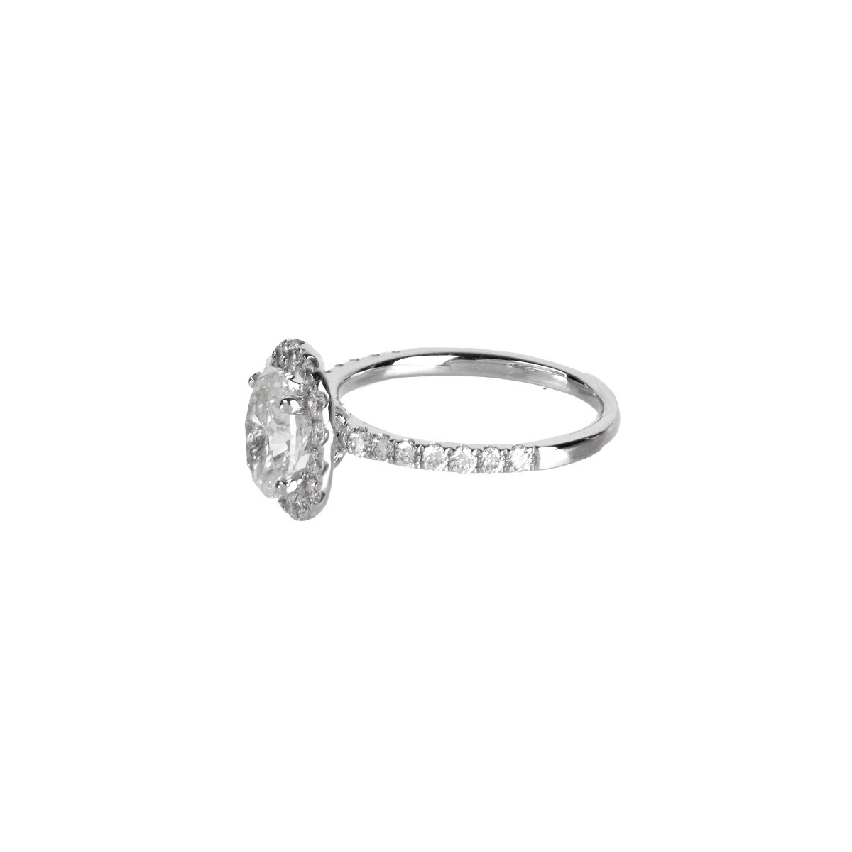 Diamond and 18K Ring