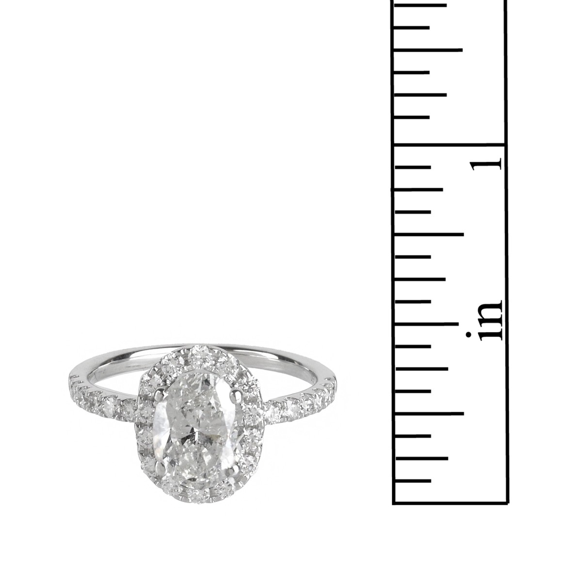 Diamond and 18K Ring