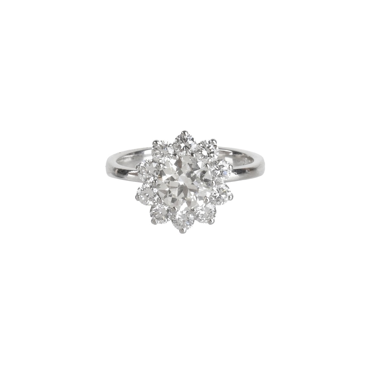 Diamond and 18K Ring