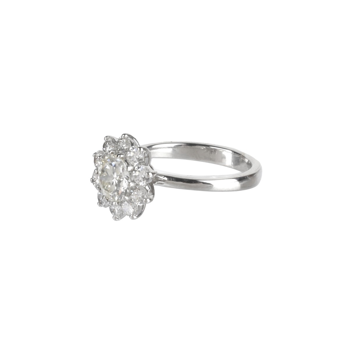 Diamond and 18K Ring