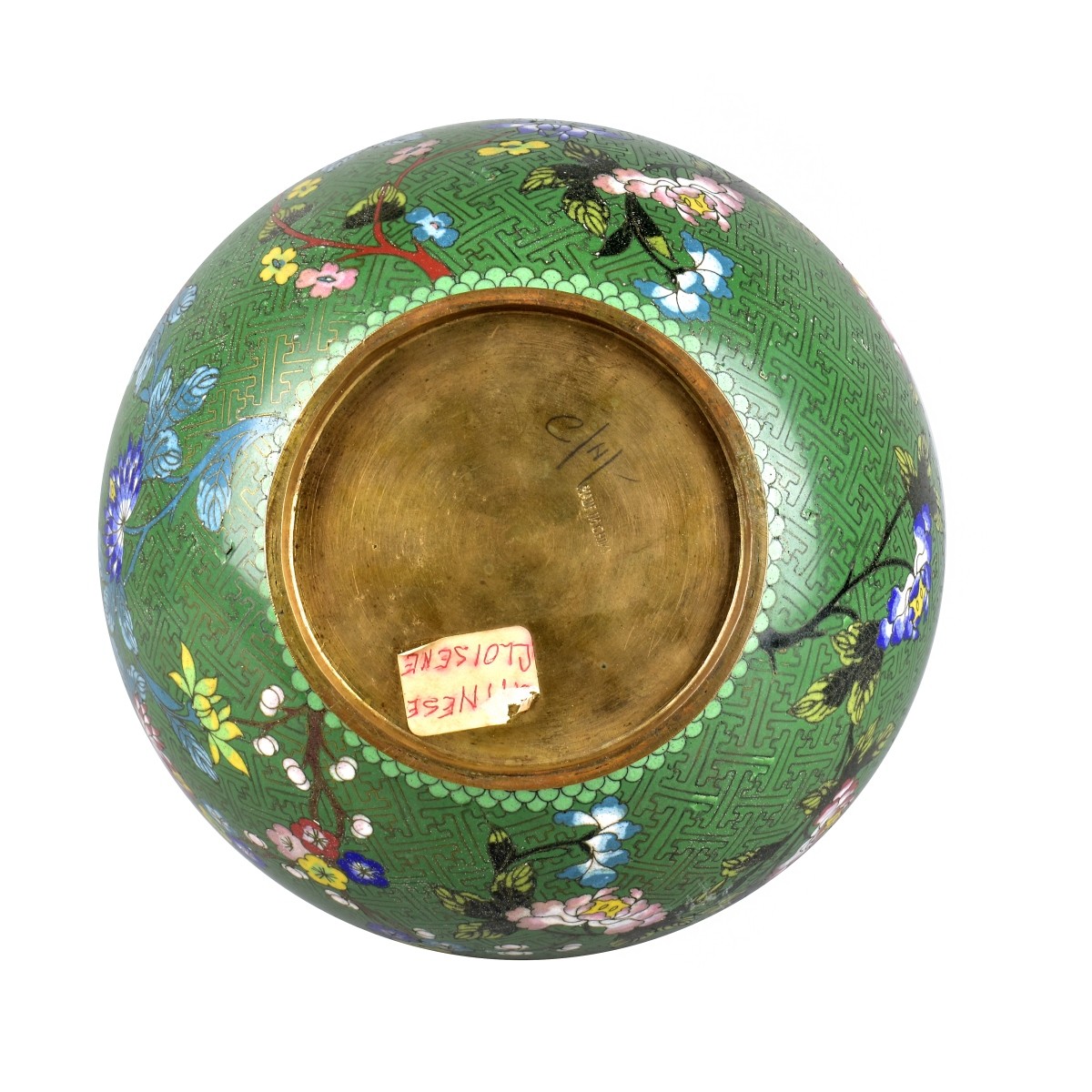 Chinese Cloisonne Enamel Double Gourd Vase