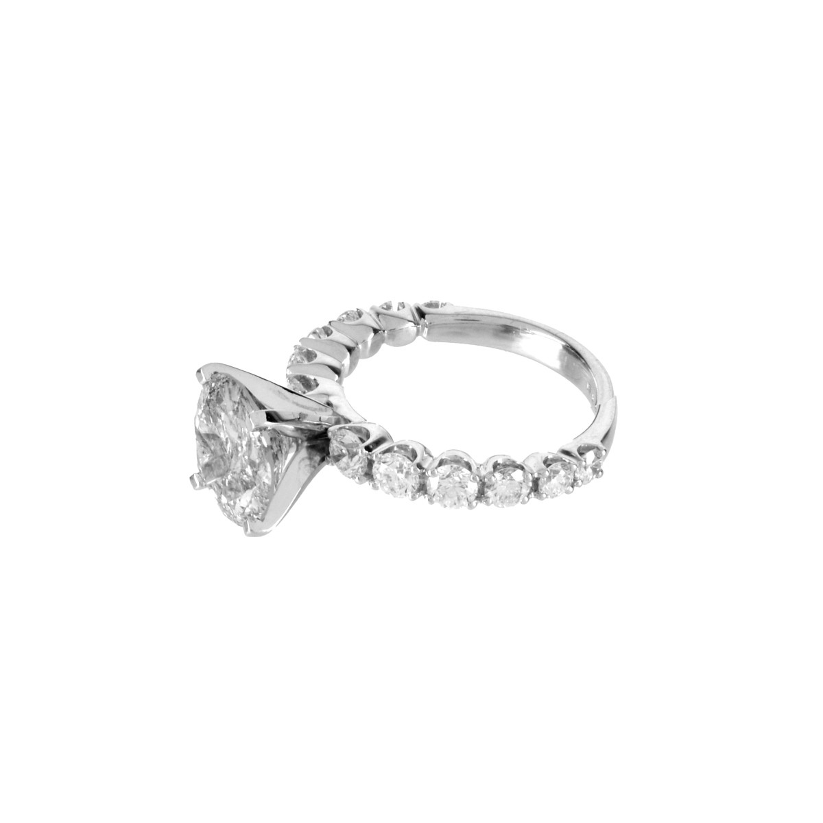 Diamond and 18K Ring