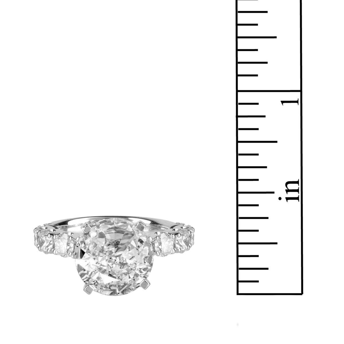 Diamond and 18K Ring