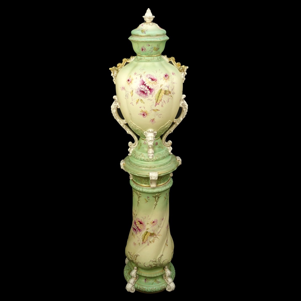 S. Fielding & Co Urn on Pedestal