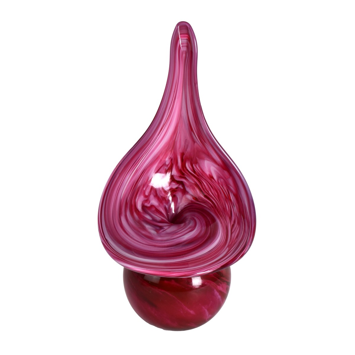 Large Art Glass Vase