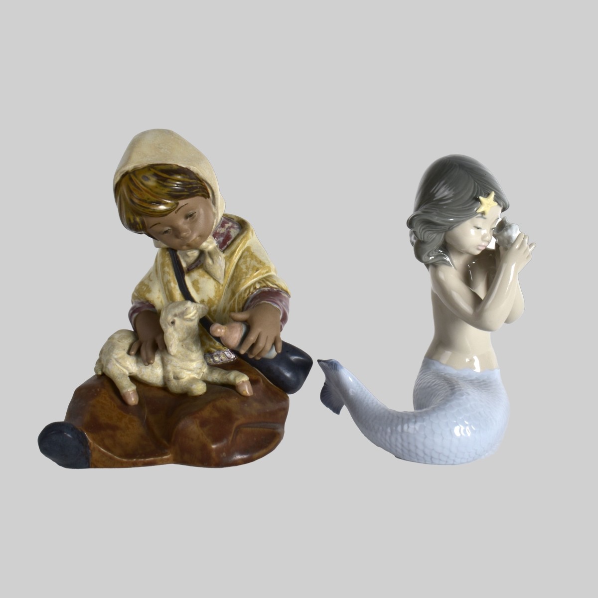 Grouping of Two Figurines