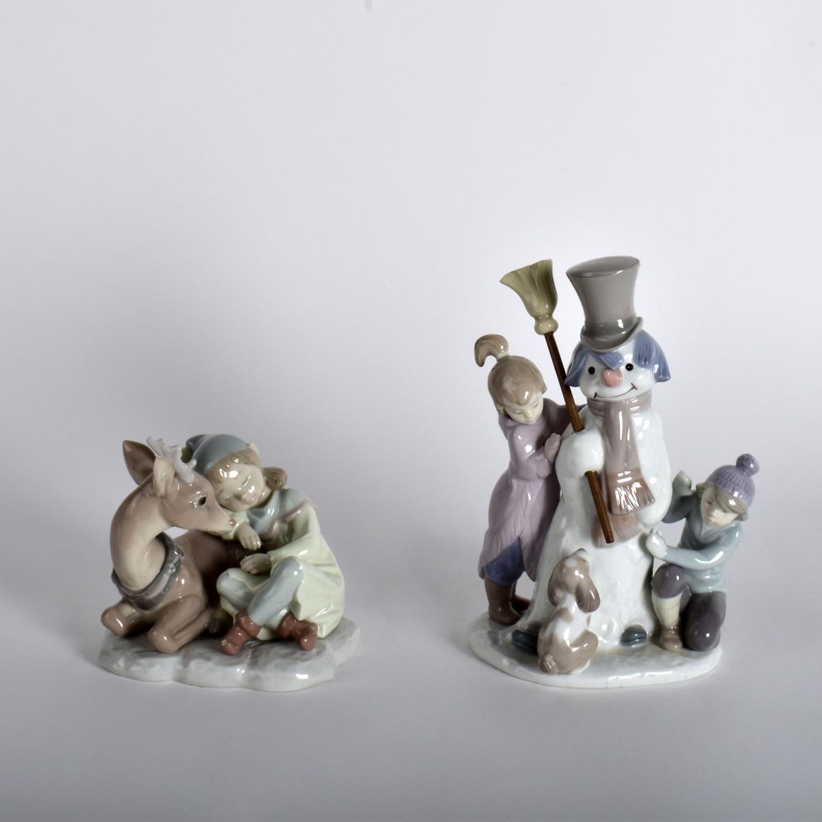 Two Lladro Porcelain Figurines