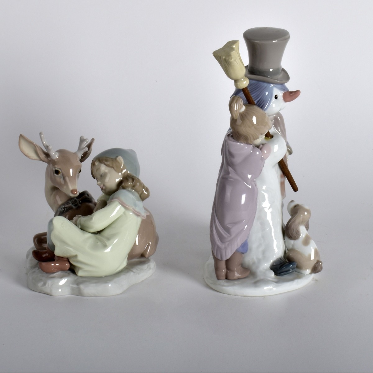 Two Lladro Porcelain Figurines