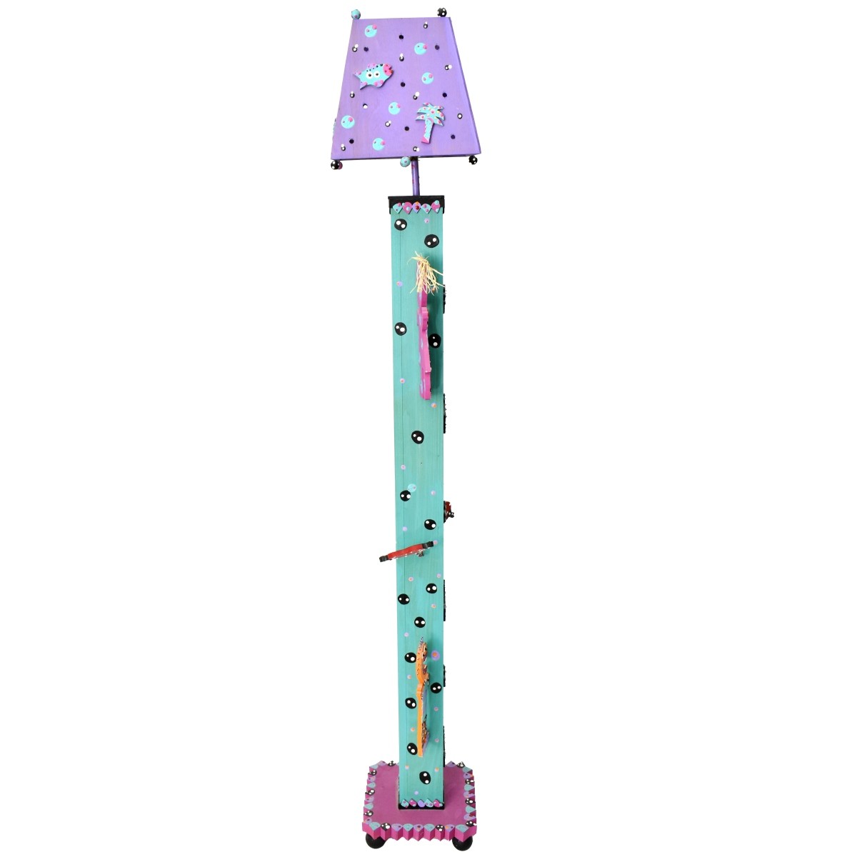 Hand Painted Post Modern Floor Lamp