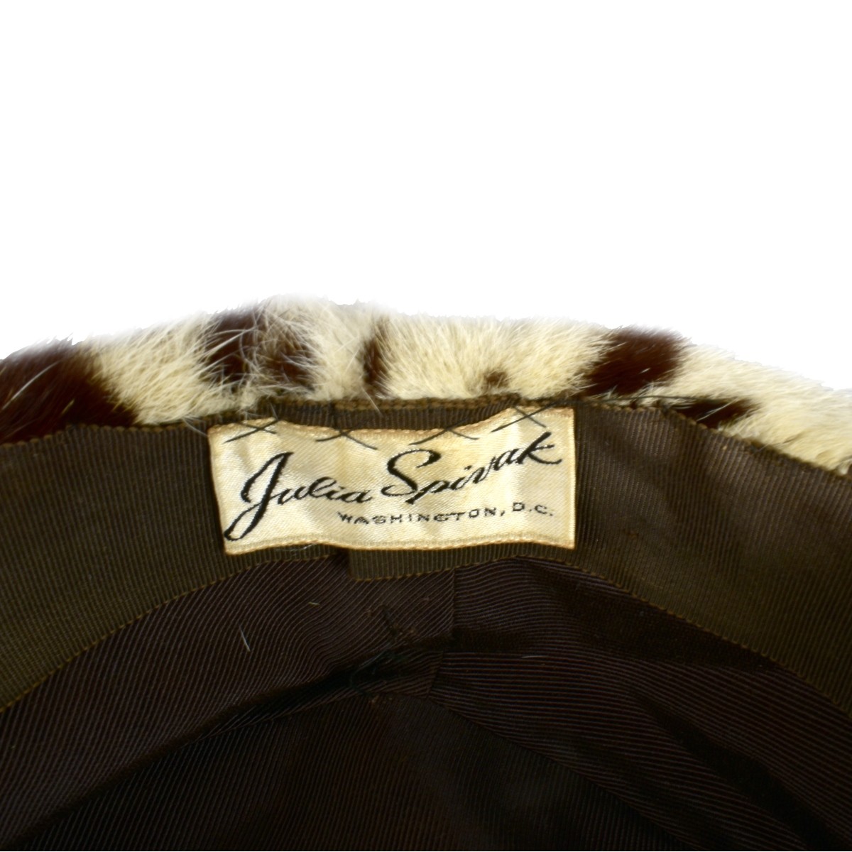 Three Genuine Leopard Skin Hats