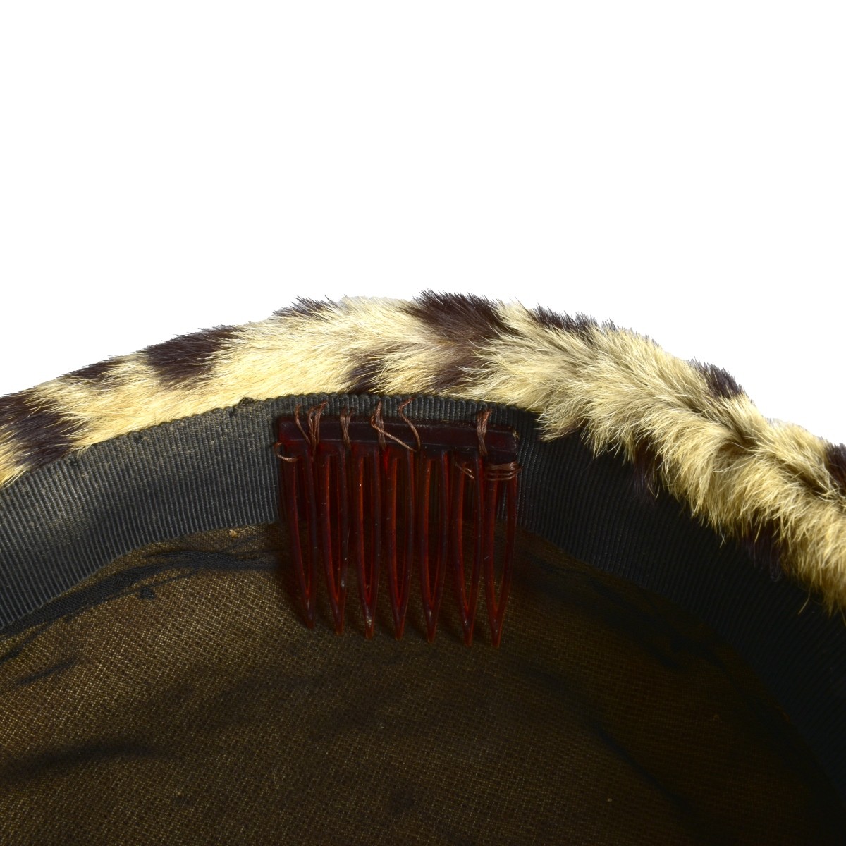 Three Genuine Leopard Skin Hats