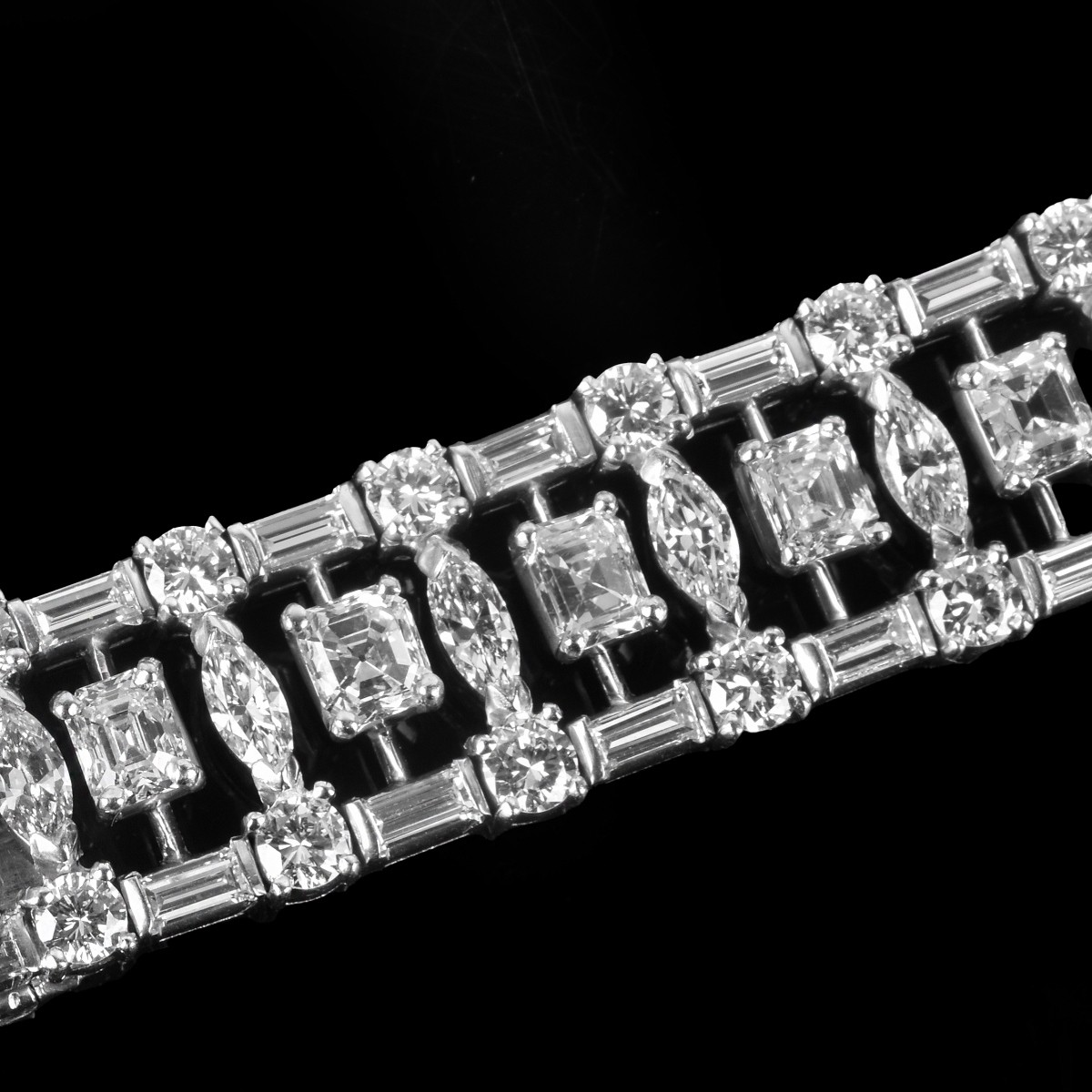 Diamond and Platinum Bracelet