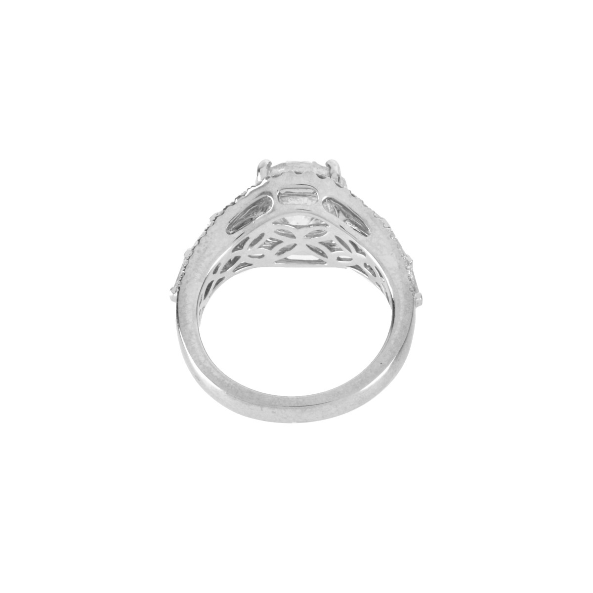 Diamond and 18K Ring