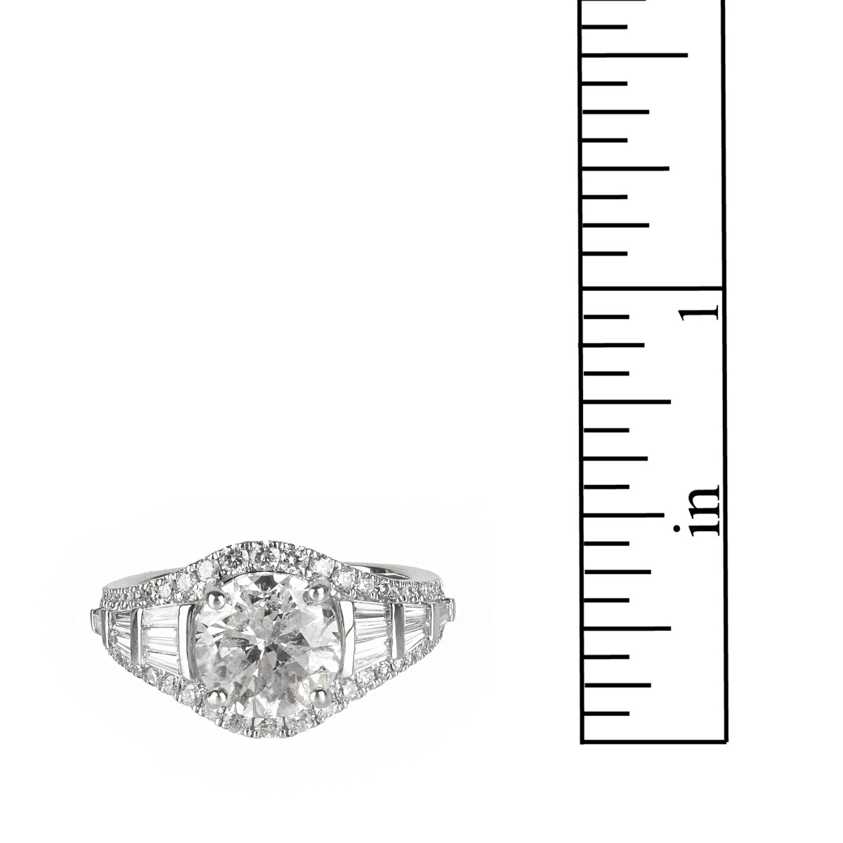 Diamond and 18K Ring