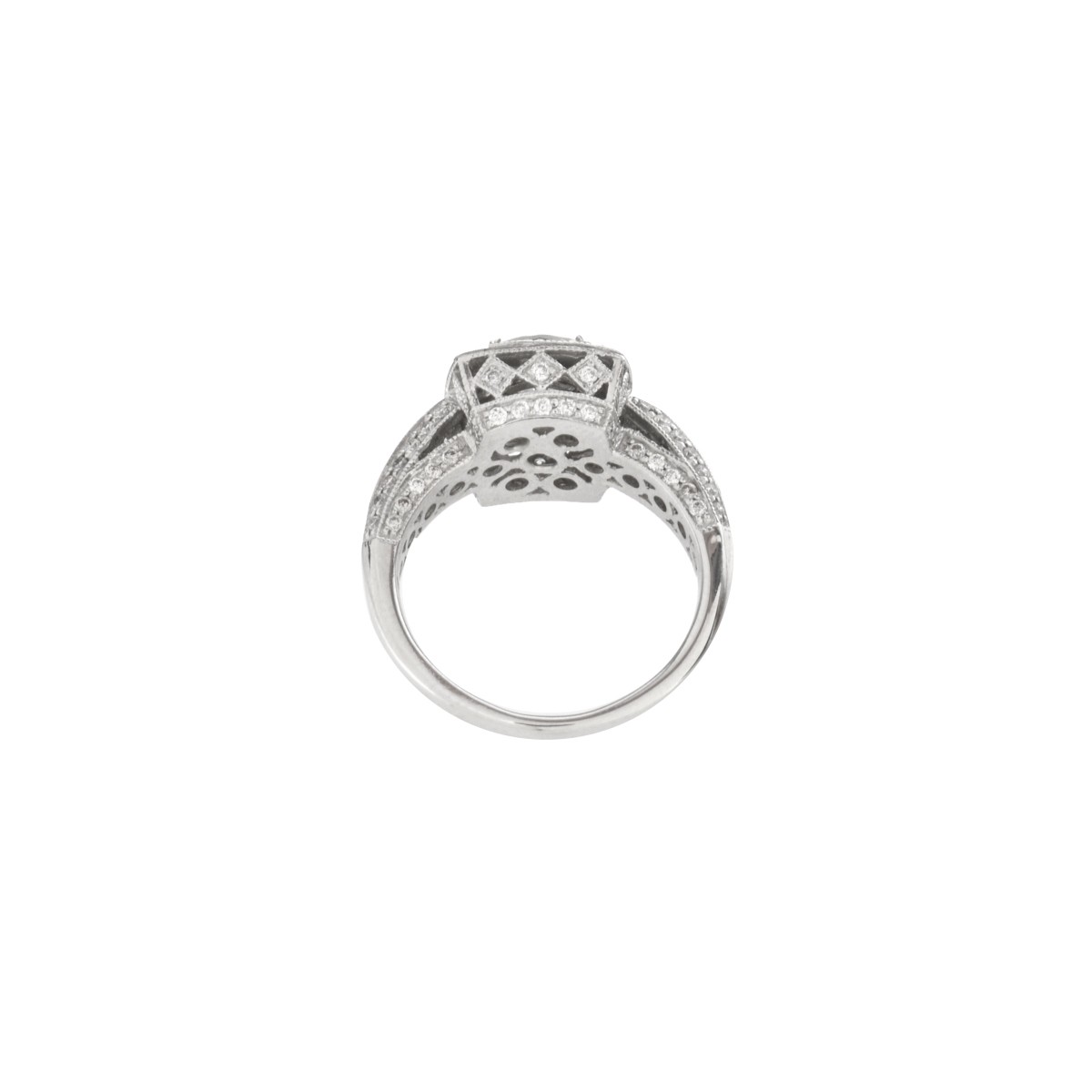 Diamond and 18K Ring