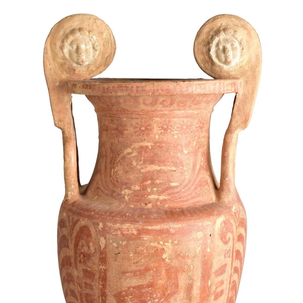 Circa 450 B.C. Greek Amphora Vase