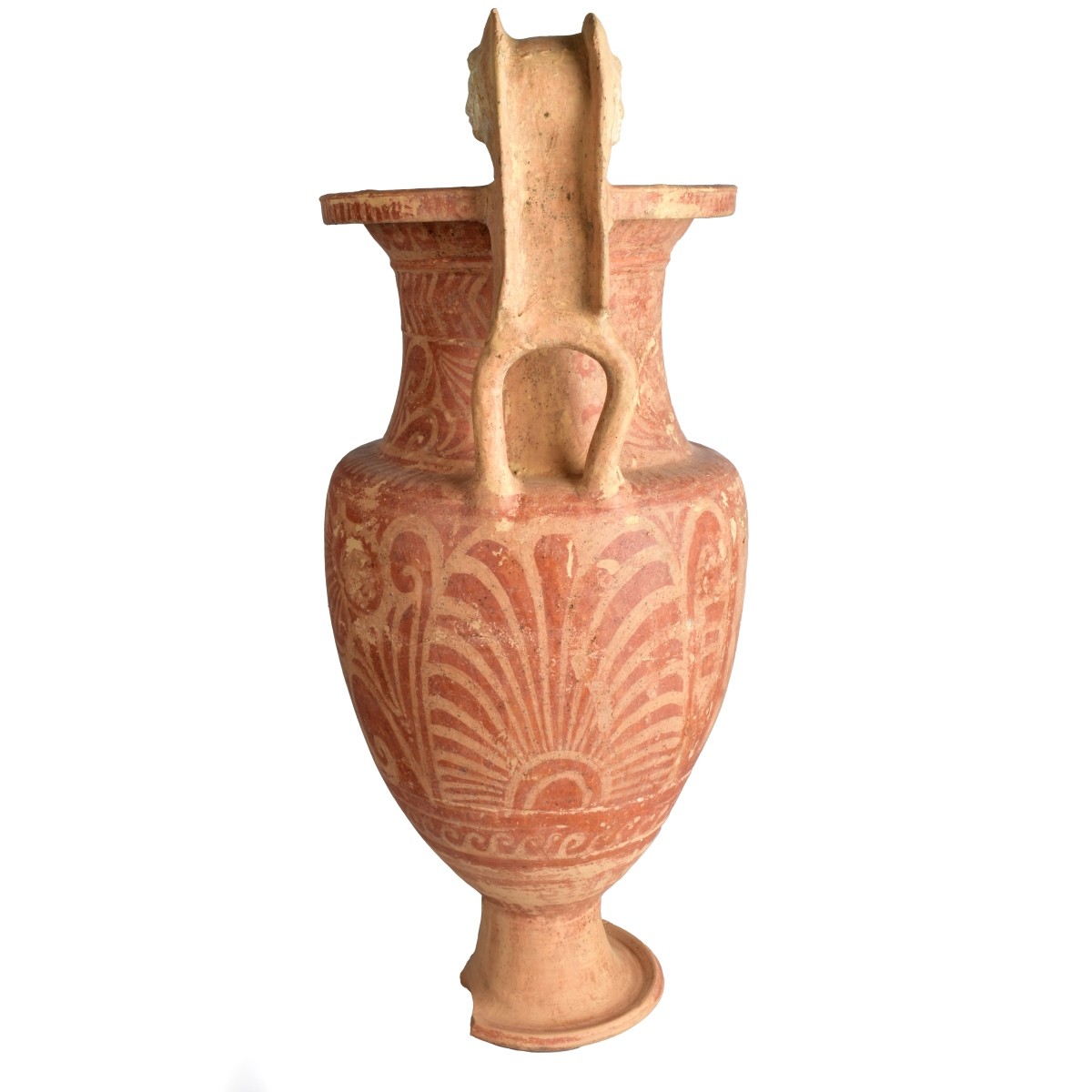 Circa 450 B.C. Greek Amphora Vase