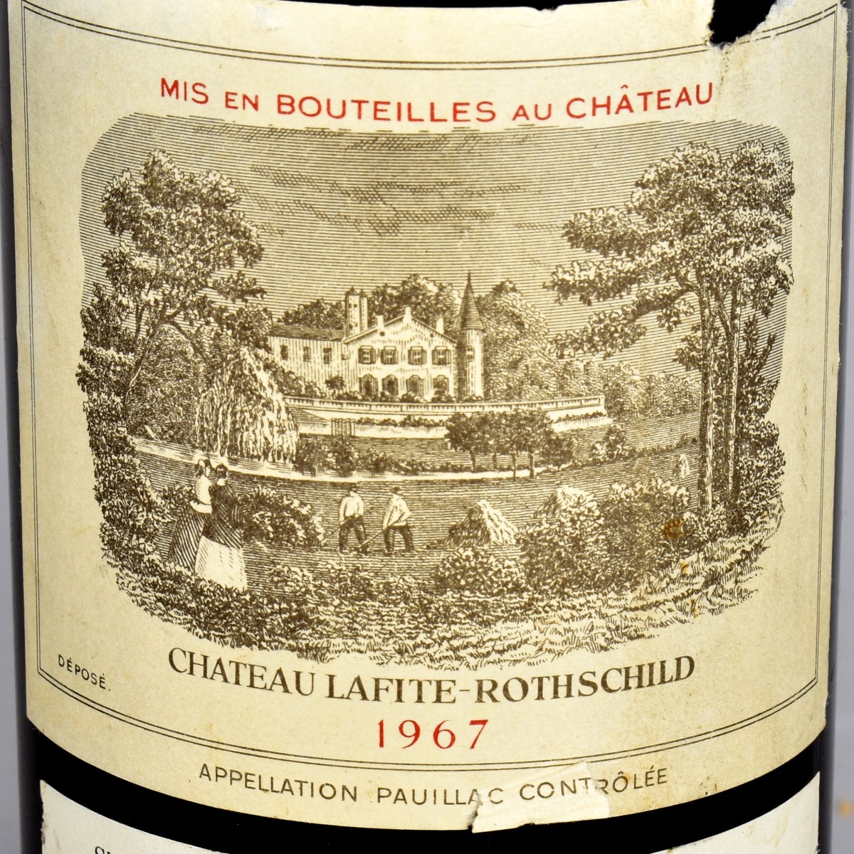 1967 Chateau Lafite Rothschild Bottle