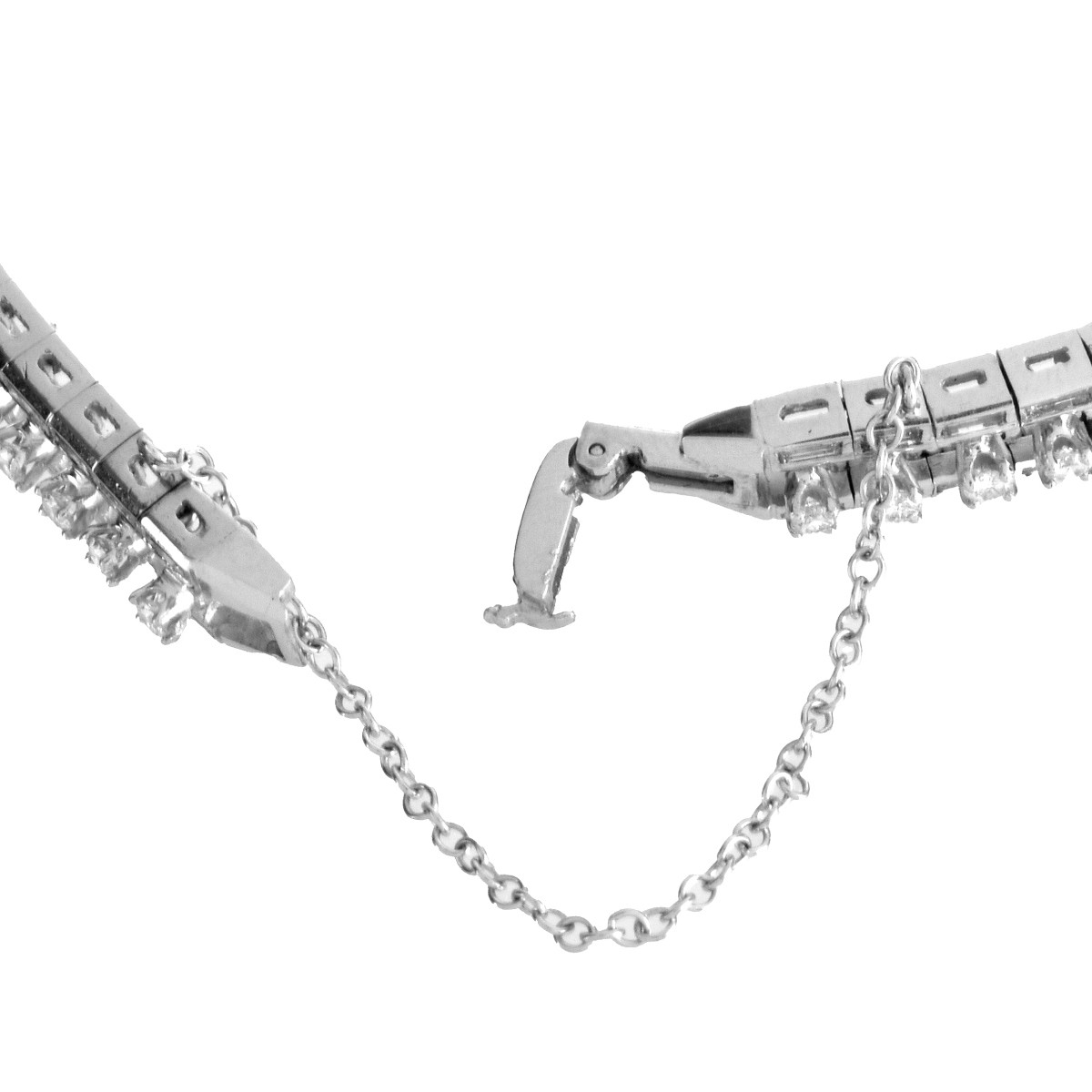 Diamond and Platinum Bracelet
