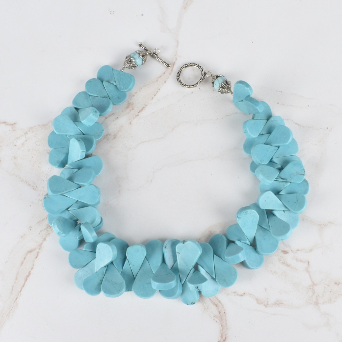 Turquoise and Silver Necklace