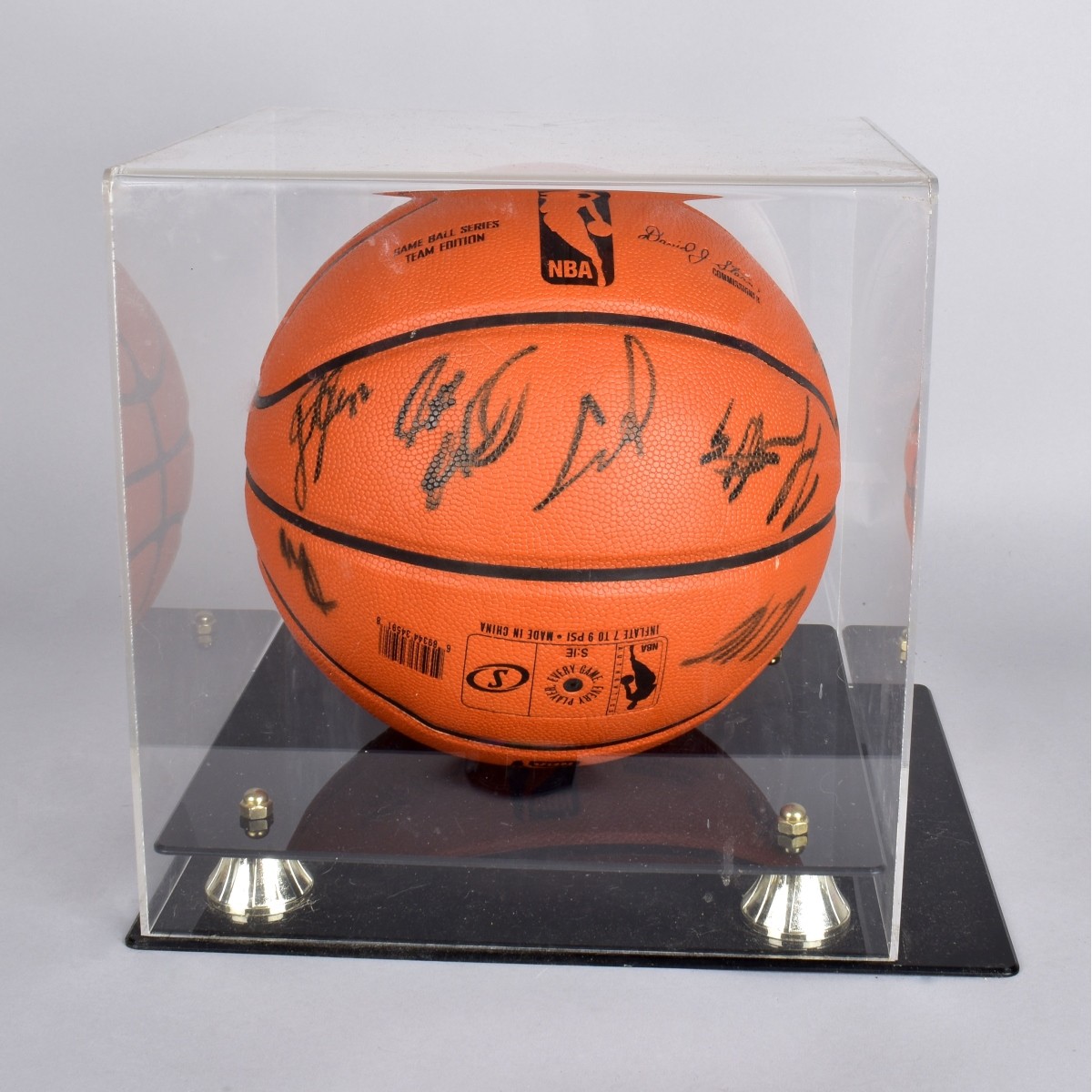 2012 - 2014 Autographed Miami Heat Basketball