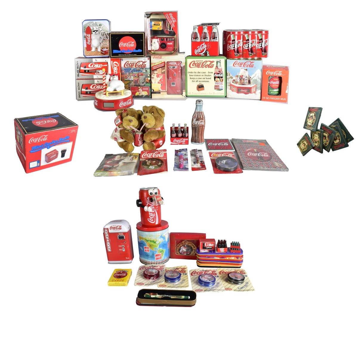 Lg Coca Cola Memorabilia Collection