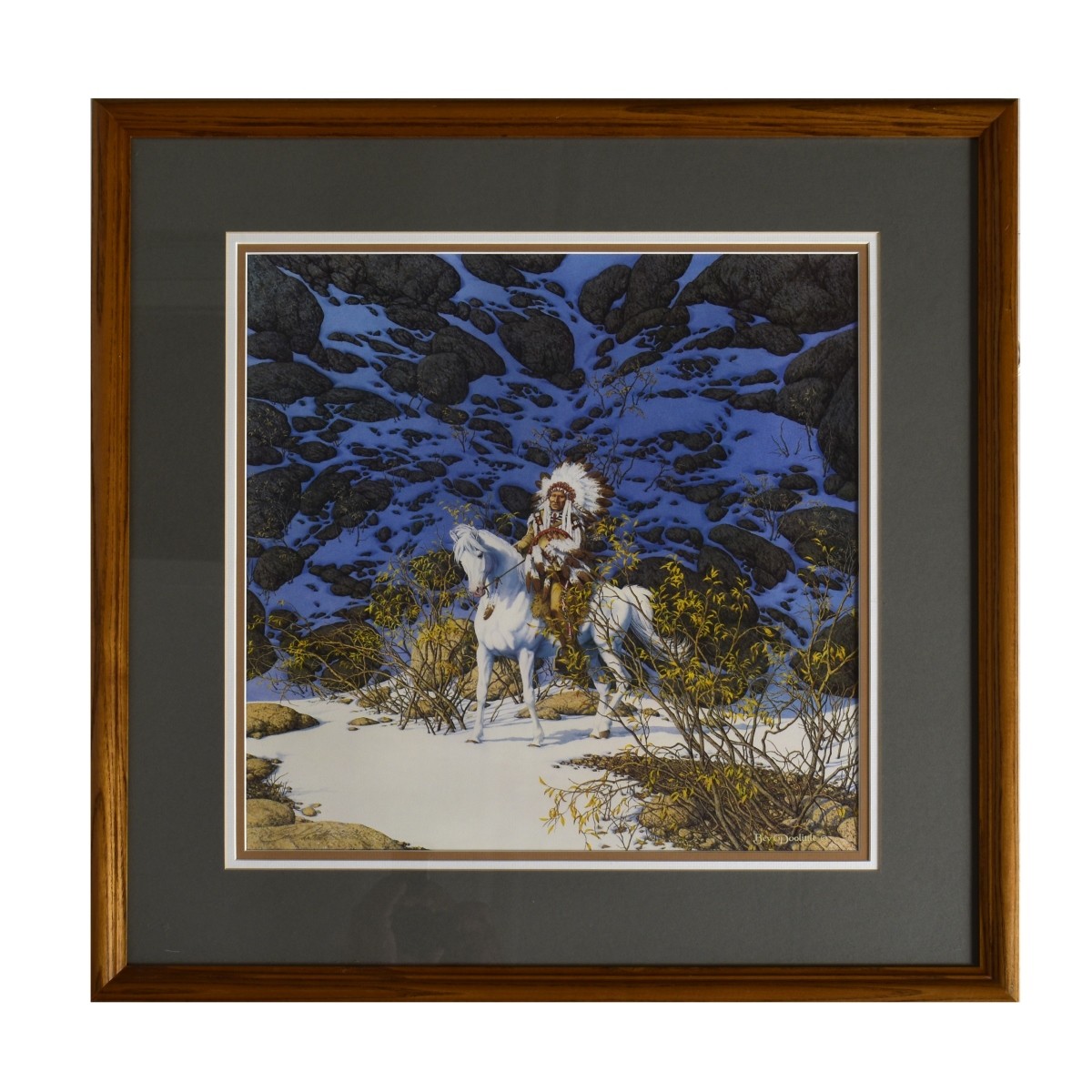 Bev Doolittle (American 1947- ) Eagle Heart