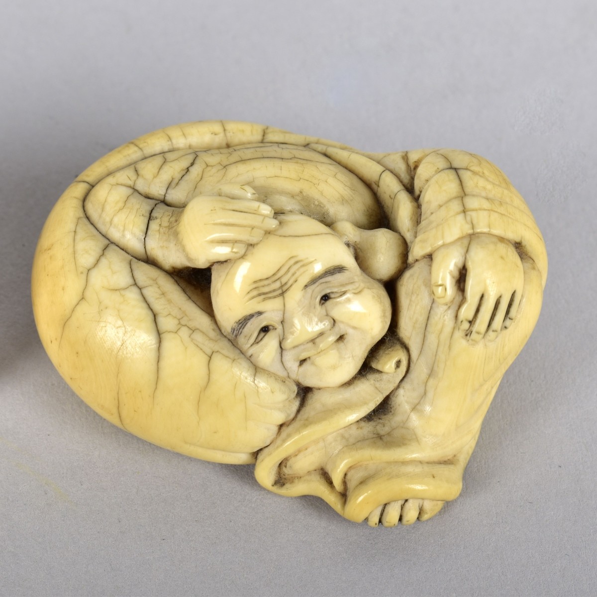 Two Antique Japanese Netsuke Figurines