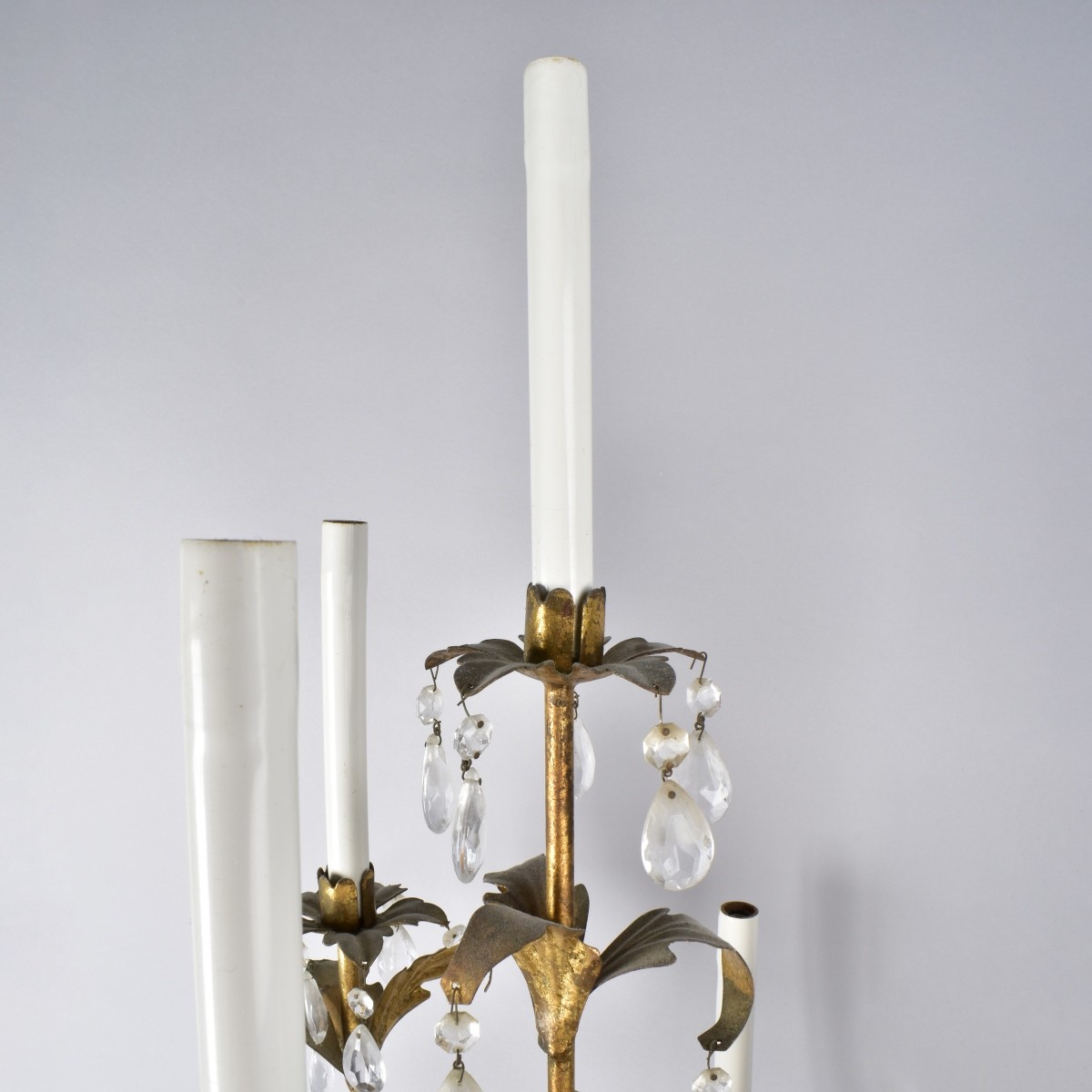 Florentine Gilt Single Candelabra