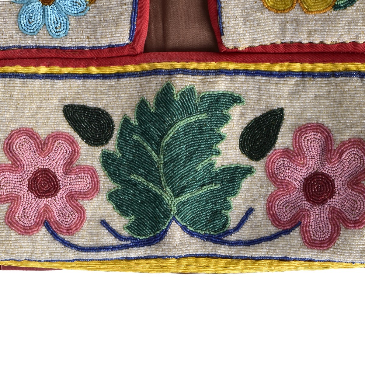 Beaded Native American Bandolier Bag