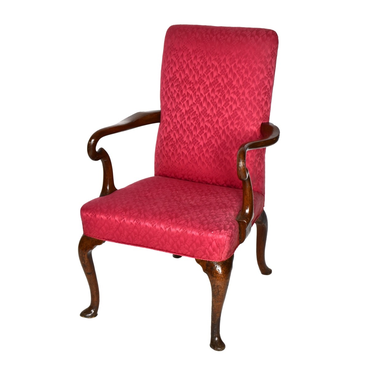 Antique Queen Anne Armchair