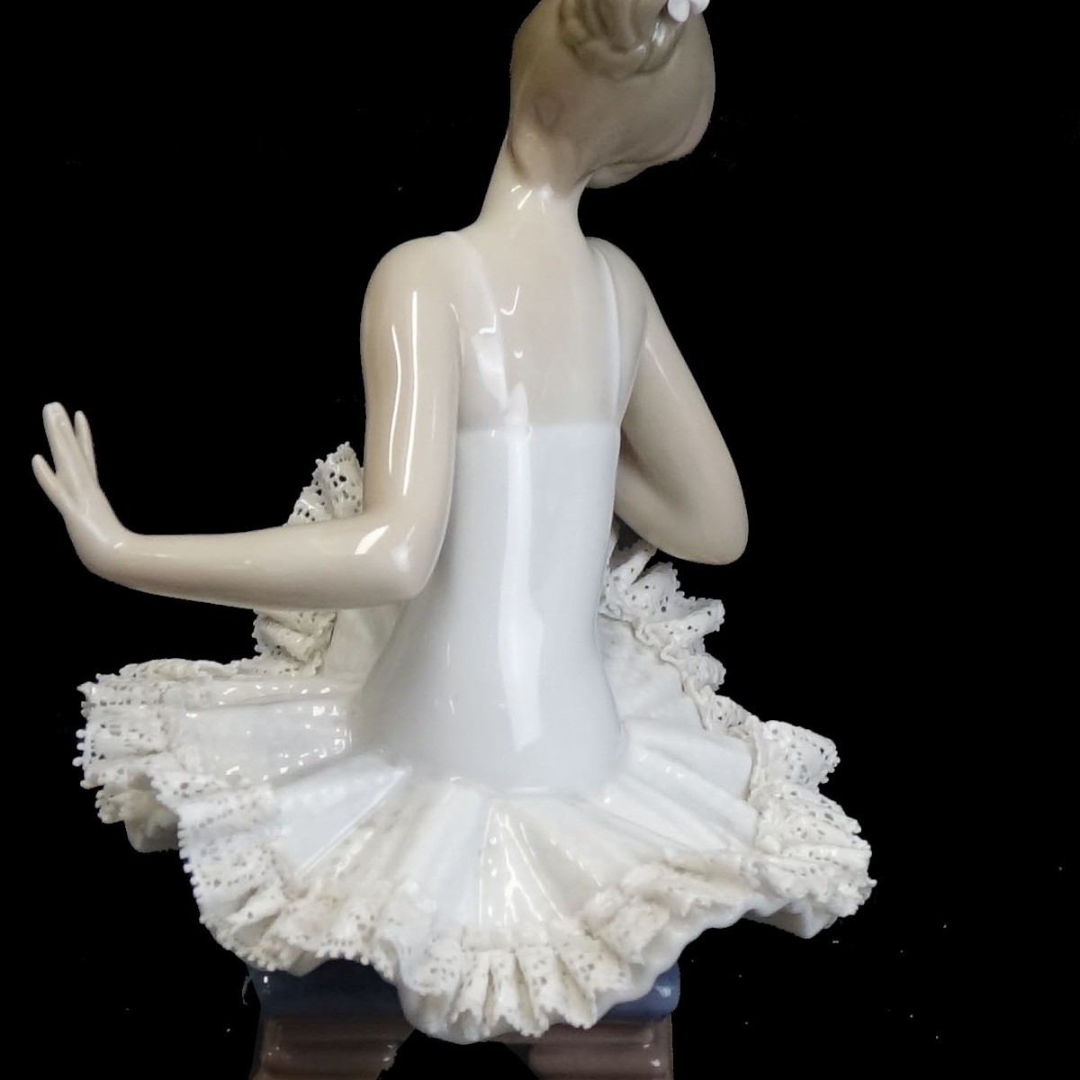 Three Lladro Glazed Porcelain Figurines