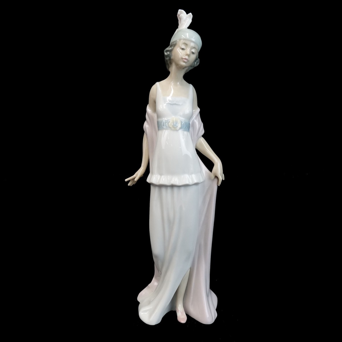 Lladro "Talk of the Town" Glazed Porcelain