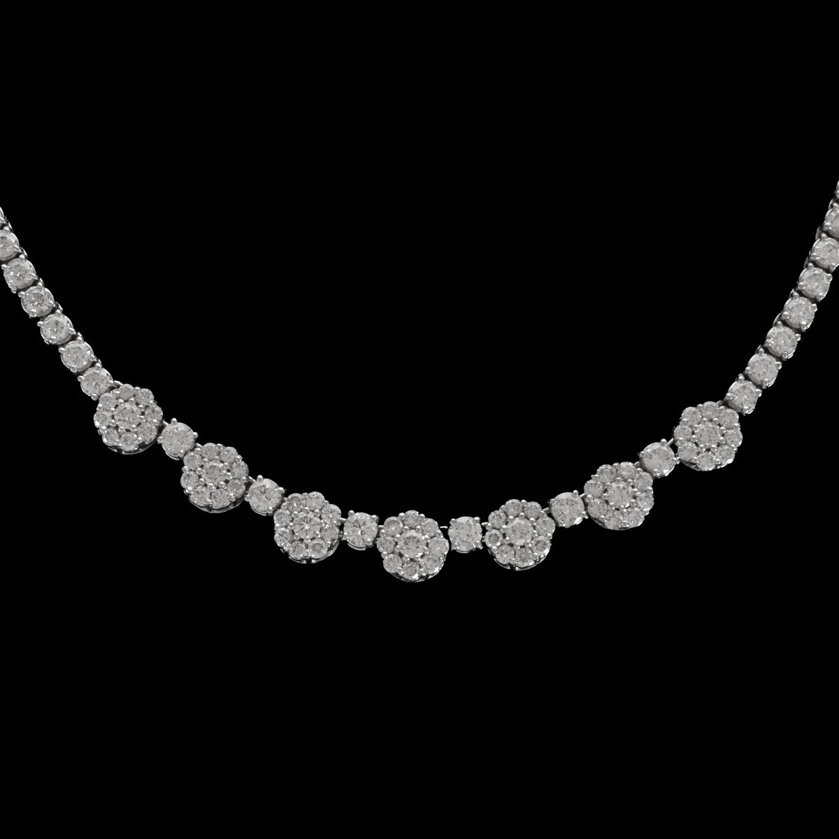 Diamond and Platinum Necklace