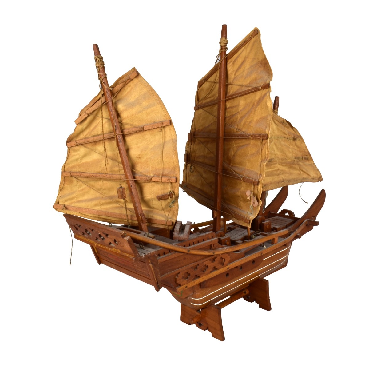 Vintage Model of a Galleon Ship