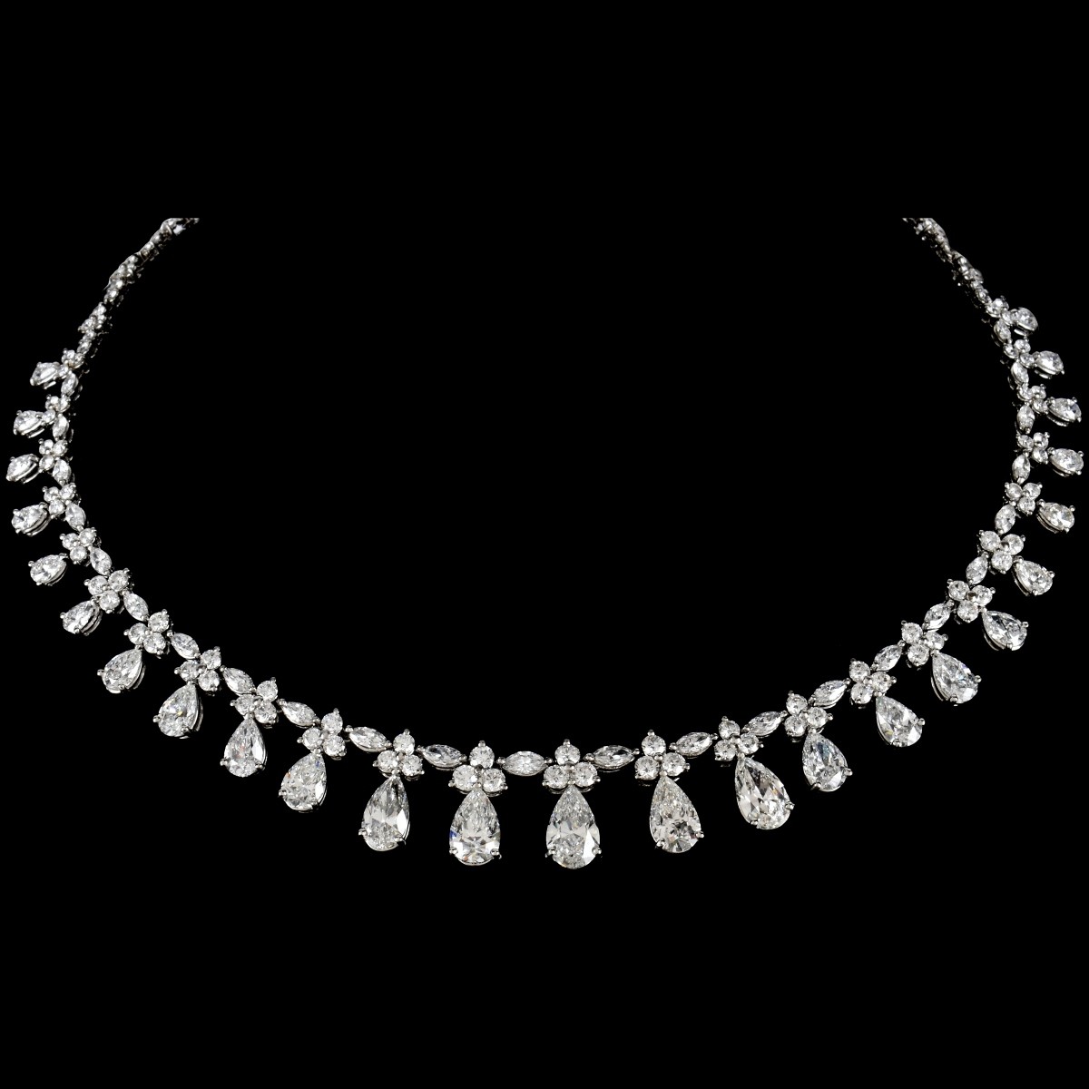 Diamond and Platinum Necklace