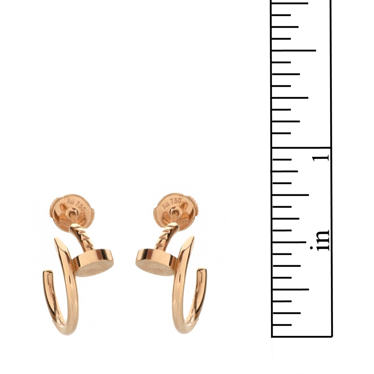 Cartier Juste un Clou 18K Earrings