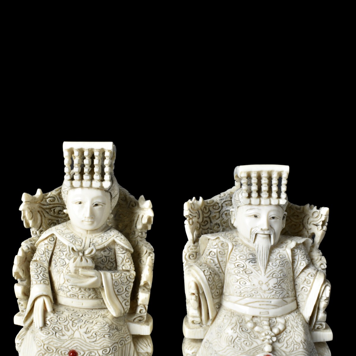 Pair of Chinese Figurines