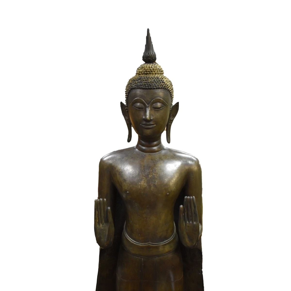 Life Size Thai Bronze Sculpture