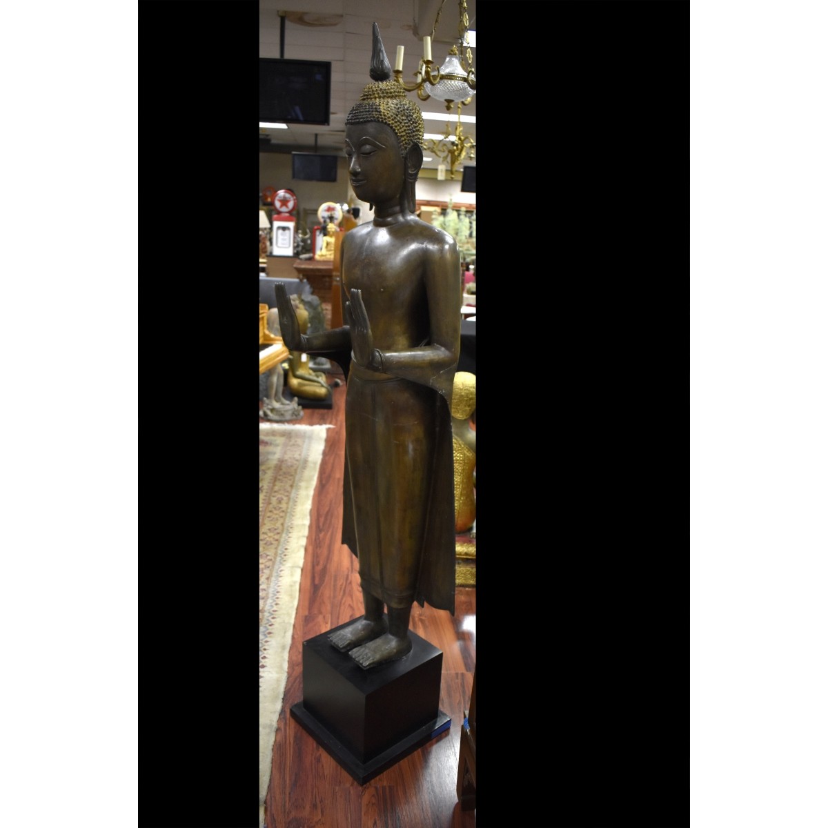 Life Size Thai Bronze Sculpture