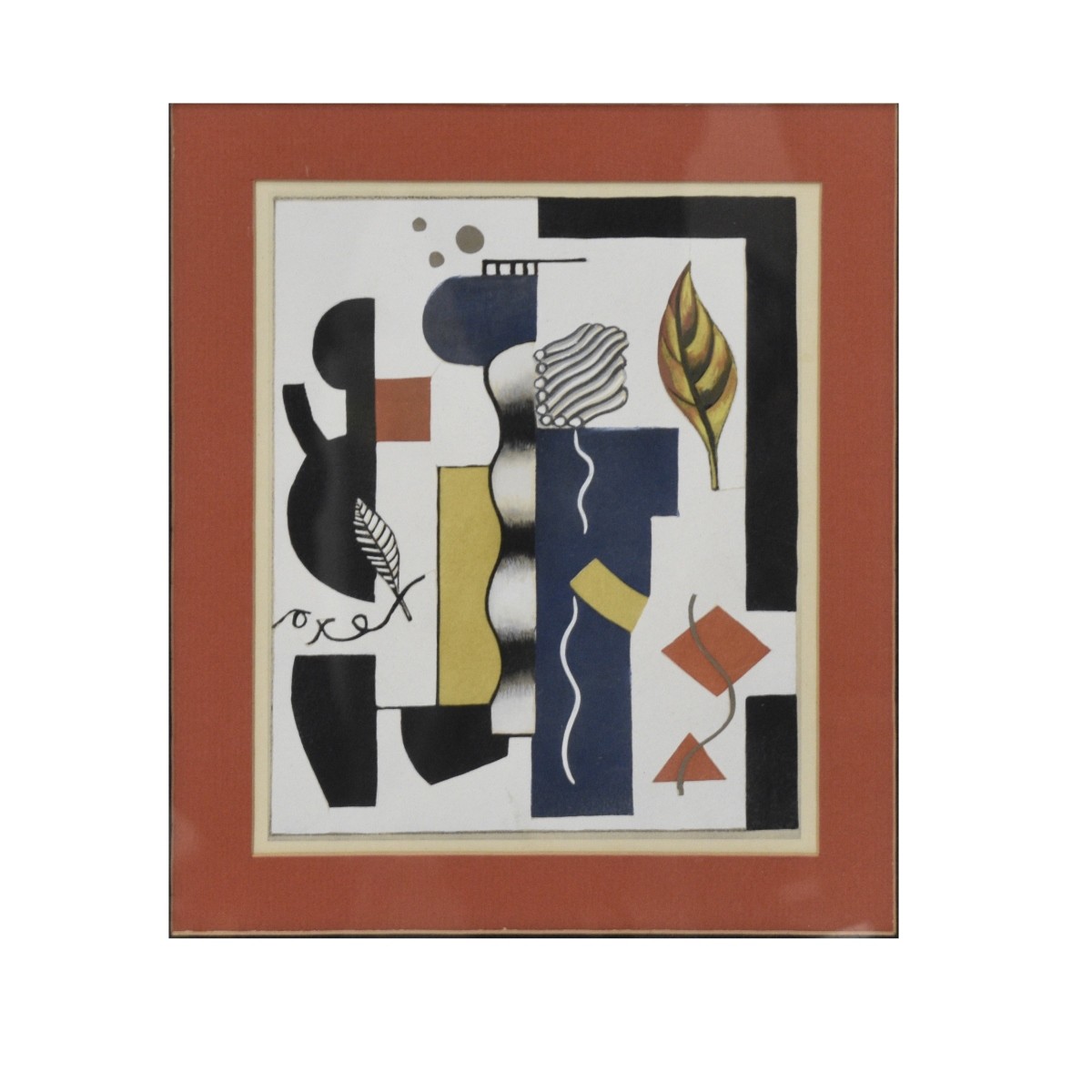 Fernand Leger, French (1881-1955) Color Pochoir