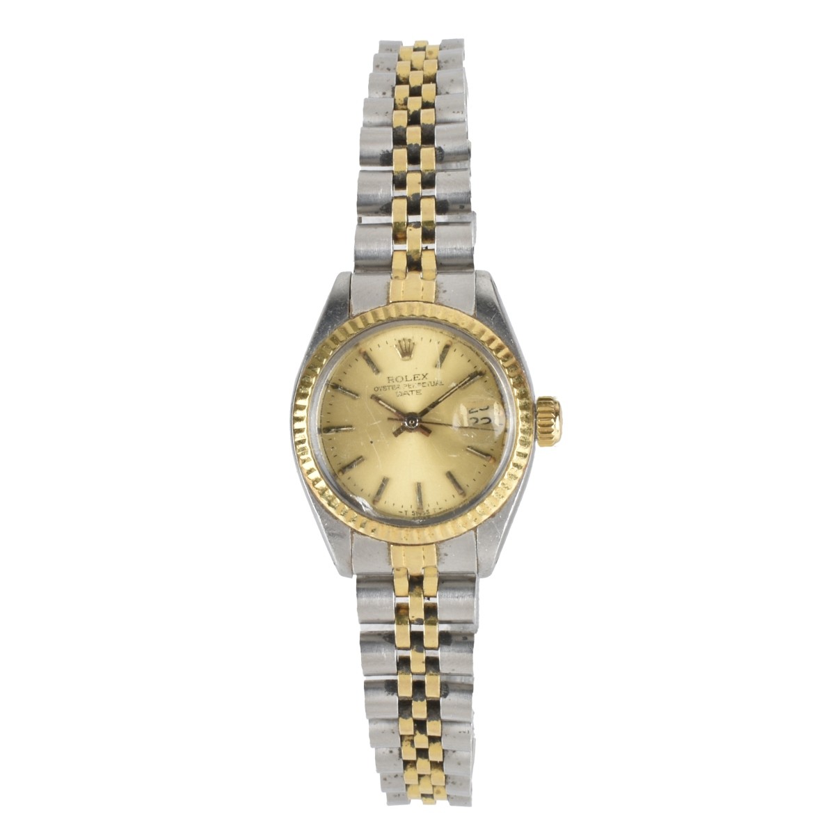 Rolex Date Two Tone Ref. 6917