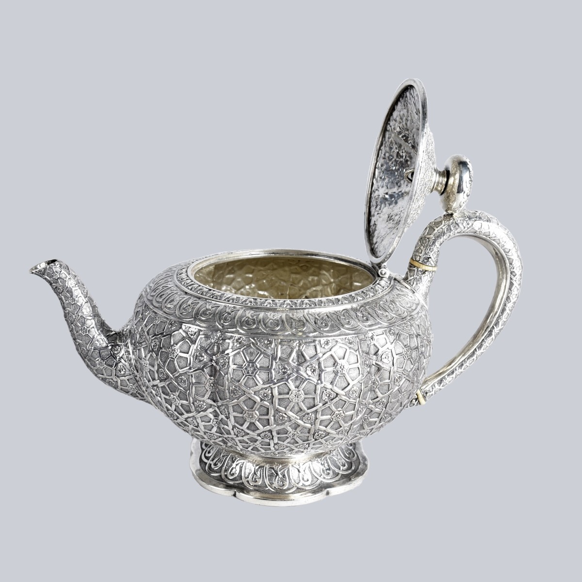 Hunt and Roskell Ashburnham Sterling Tea Service