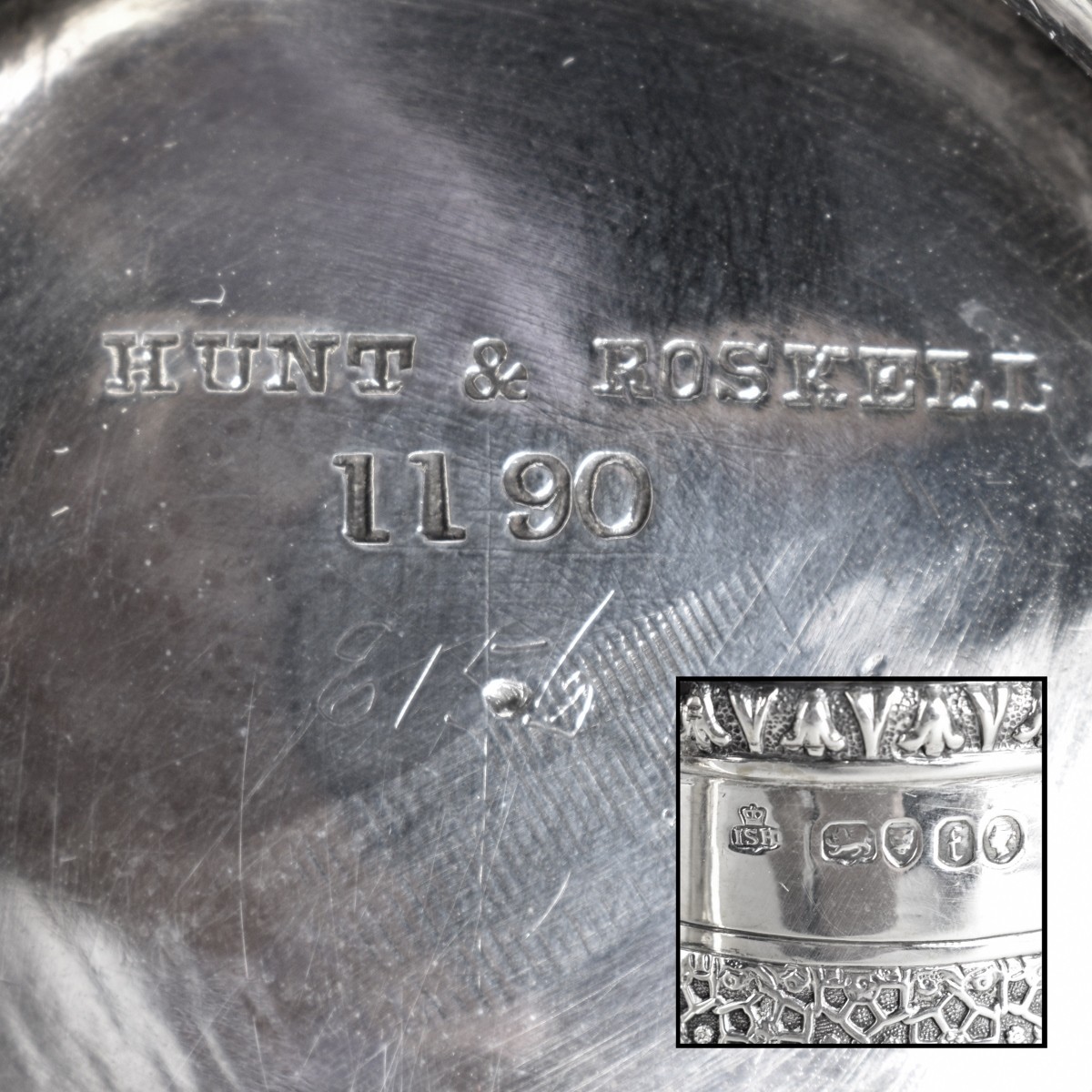 Hunt and Roskell Ashburnham Sterling Tea Service