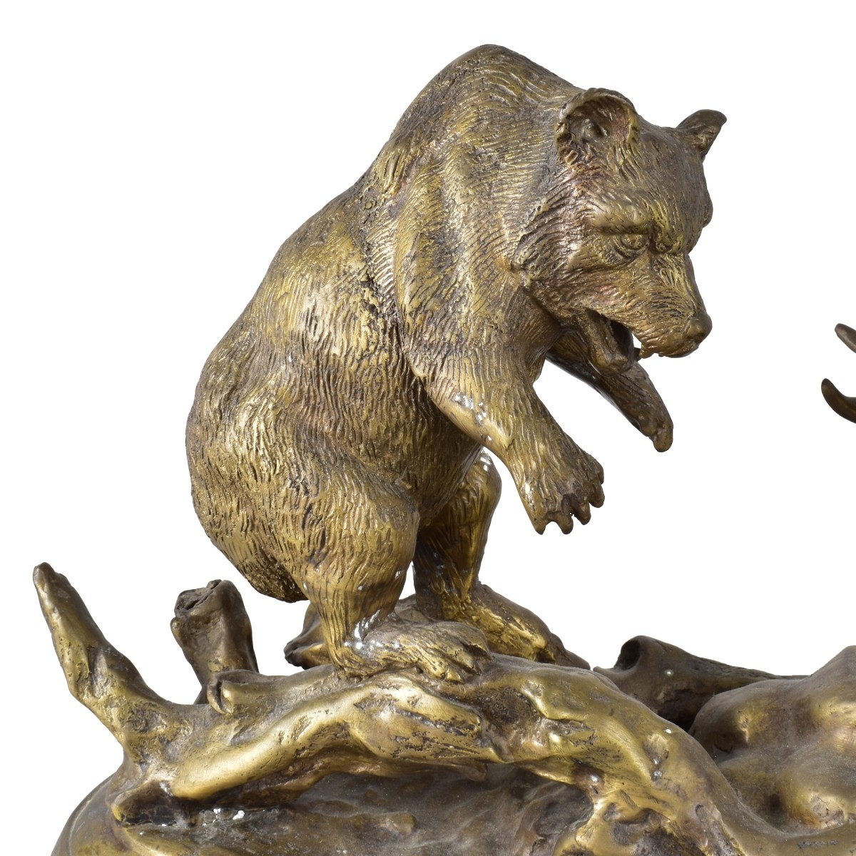 Bull and Bear Bronze Sculpture