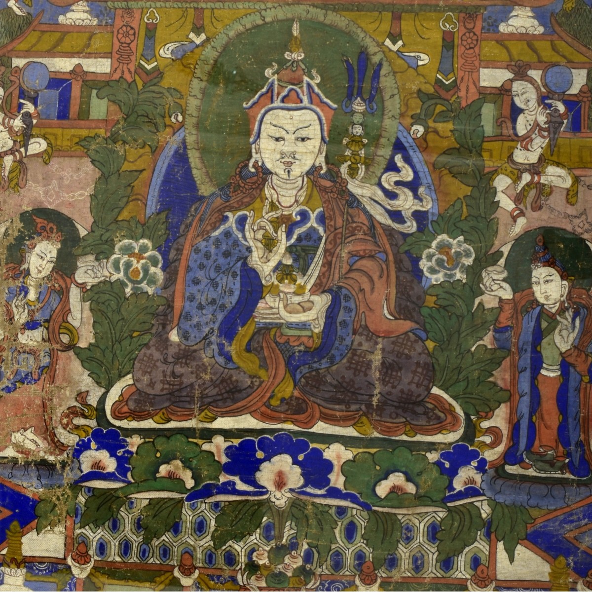 18/19th C. Tibetan Thangka Painting